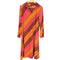 プリーツプリーズイッセイミヤケ PLEATS PLEASE ISSEY MIYAKE ジオメトリックパターン シャツ ワンピース レディース 3