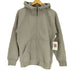 エディーバウアー Eddie Bauer リブ レイヤード ダブルジップ ラグランスリーブ パーカー メンズ import:XS