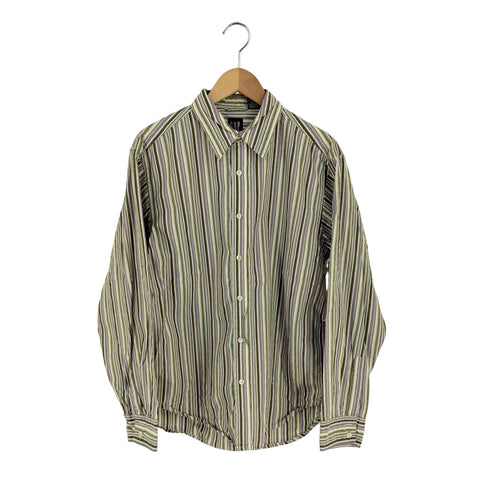 ギャップ Gap MADE IN INDIA ストライプ コットン シャツ メンズ import:M