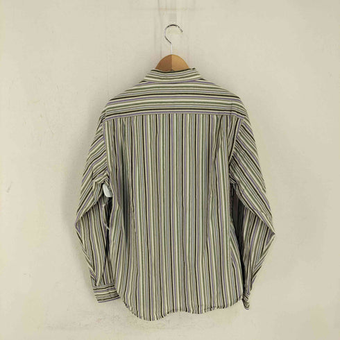 ギャップ Gap MADE IN INDIA ストライプ コットン シャツ メンズ import:M