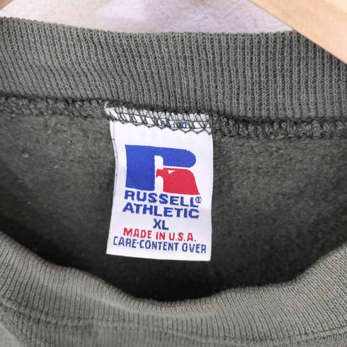 ラッセルアスレチック RUSSELL ATHLETIC USA製 ブランク クルーネックスウェット メンズ import:XL