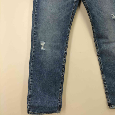 リーバイス Levis 502 レギュラー テーパード デニム フラッシャー加工 メンズ W34/L32