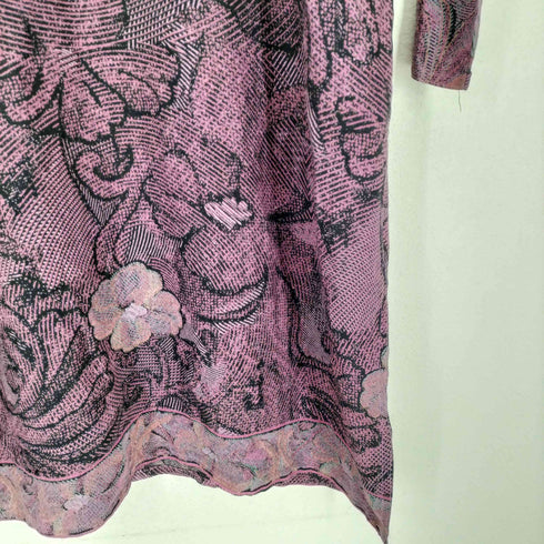 ヴィヴィアンタム VIVIENNE TAM フラワー総柄 ワンピース レディース 38