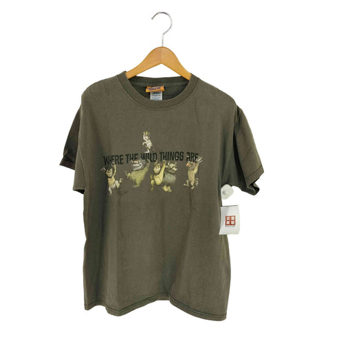 キャラクタープリント クルーネックTシャツ メンズ import:M