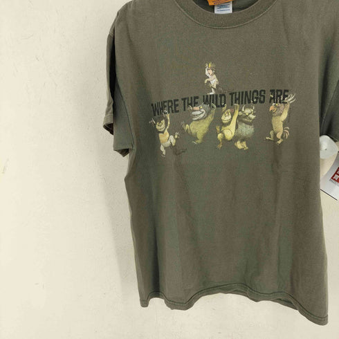 キャラクタープリント クルーネックTシャツ メンズ import:M