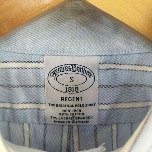 ブルックスブラザーズ BROOKS BROTHERS 1818 REGENT ストライプ BDシャツ メンズ import:S
