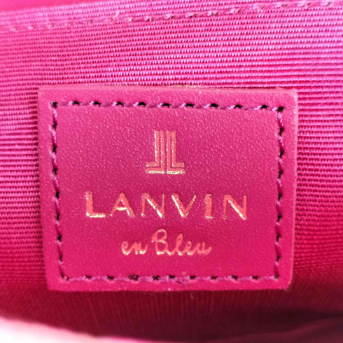 ランバンオンブルー LANVIN en Bleu ミニショルダー レディース