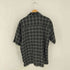 ナチュラルイシュー NATURAL ISSUE レーヨン混 チェック オープンカラーS/Sシャツ メンズ import:L
