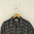 ナチュラルイシュー NATURAL ISSUE レーヨン混 チェック オープンカラーS/Sシャツ メンズ import:L