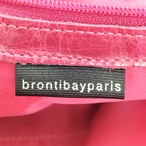 brontibayparis SATINE NYLON MESSINA レザーナイロン2wayバッグ レディース