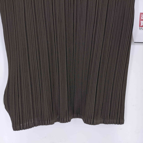 プリーツプリーズイッセイミヤケ PLEATS PLEASE ISSEY MIYAKE ノースリーブプリーツカットソー レディース JPN:3