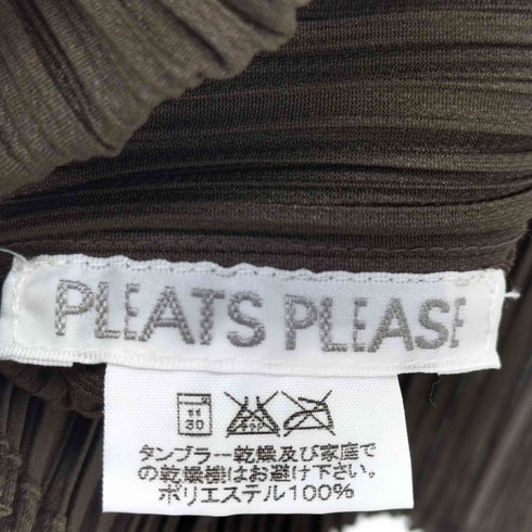 プリーツプリーズイッセイミヤケ PLEATS PLEASE ISSEY MIYAKE ノースリーブプリーツカットソー レディース JPN:3