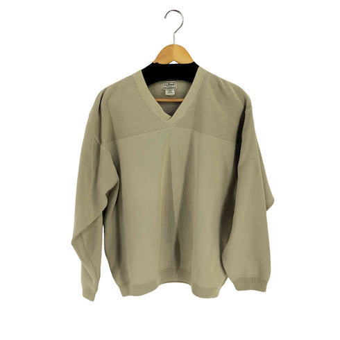 エルエルビーン L.L.Bean 香港製 コットン Vネックニット メンズ XL