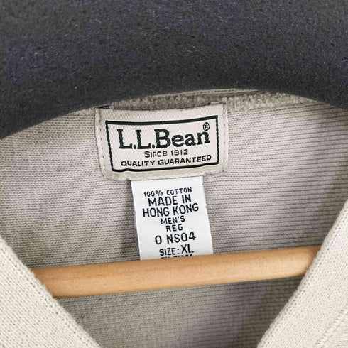 エルエルビーン L.L.Bean 香港製 コットン Vネックニット メンズ XL
