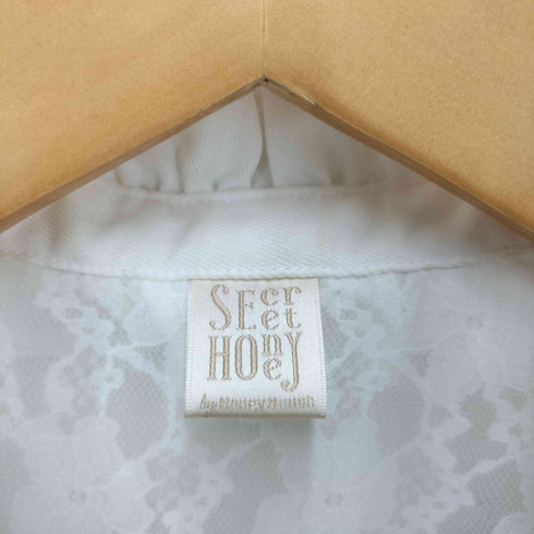 シークレットハニーバイハニーバンチ Secret Honey by Honey Bunch 袖レース&ボレロ 半袖セットアップ レディース 2