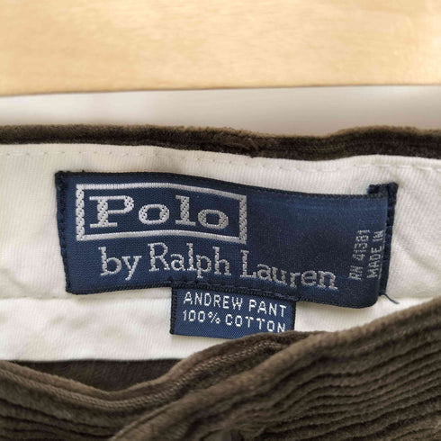 ポロバイラルフローレン Polo by RALPH LAUREN 90S 太畝 コーデュロイ パンツ メンズ 36/32