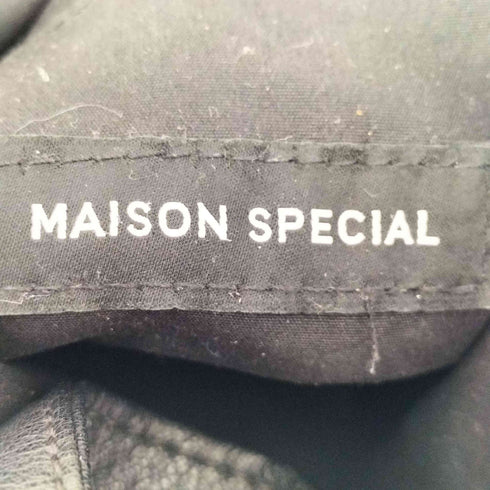 メゾンスペシャル MAISON SPECIAL ヴィ―ガンレザー巾着ショルダーバッグ レディース