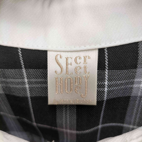 Secret Honey スリット袖ヨーク切替セットアップ レディース 2