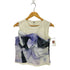 ランバンオンブルー LANVIN en Bleu マルチカラーリボン ドッキング ノースリーブトップス レディース EUR:38