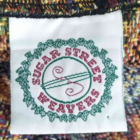 sugar street weavers USA製 ゴブラン織 フルーツ柄 1ボタン クロップドジャケット メンズ