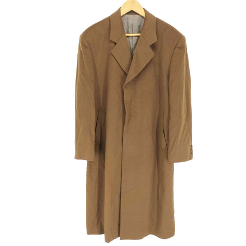 Clothing カシミヤ100 パワーショルダーチェスターコート メンズ L