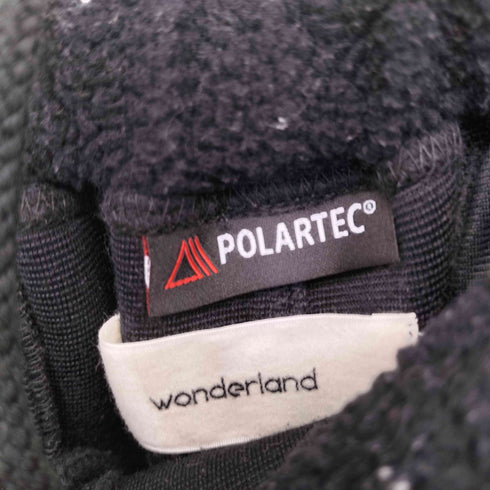 ワンダーランド WONDERLAND Wing pants BLACK POLARTECフリースパンツ メンズ JPN:L