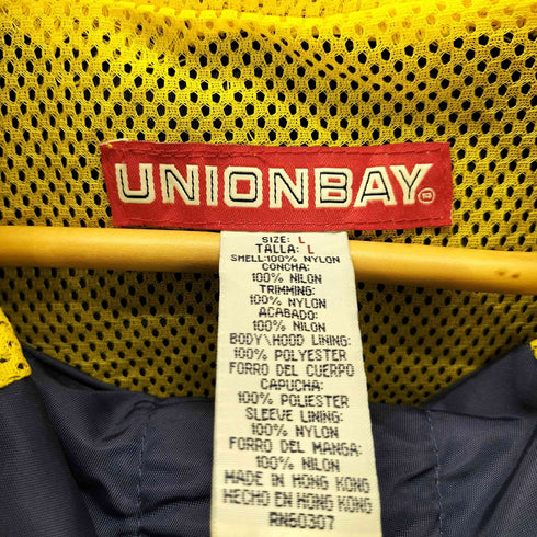 ユニオンベイ UNIONBAY 裏地メッシュ ナイロンジャケット メンズ JPN:L