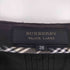バーバリーブラックレーベル BURBERRY BLACK LABEL ノバチェック ロゴプレート ピンタック ノースリーブ ブラウス レディース 38