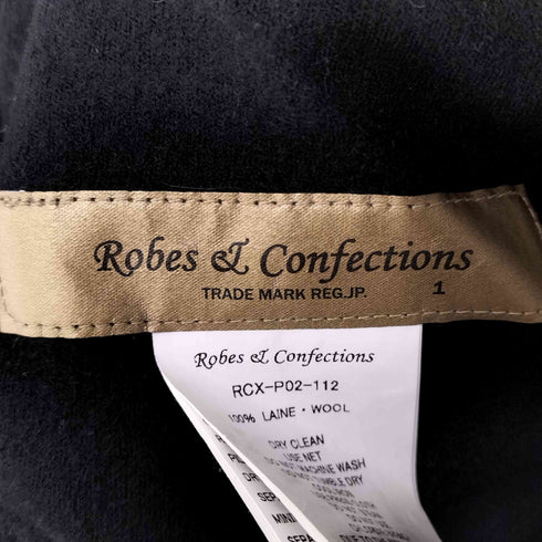 ローブスアンドコンフェクションズ Robes&Confections ウールオーバーオール レディース JPN:1