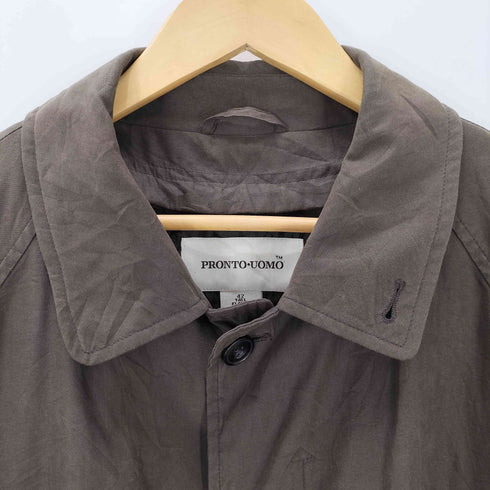 プロントウォモ PRONTO UOMO 比翼ステンカラーコート メンズ JPN:42