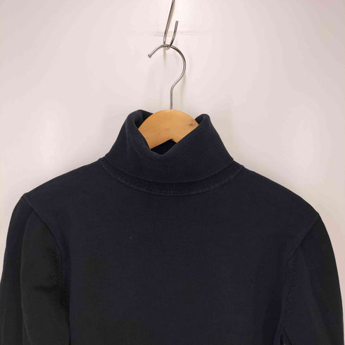 ランバンコレクション LANVIN COLLECTION コットン タートルネック ニットセーター メンズ import:M