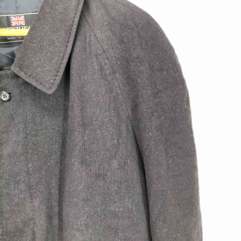 BRITISH HOUSE カシミヤ100 ステンカラーコート メンズ 98-7-180