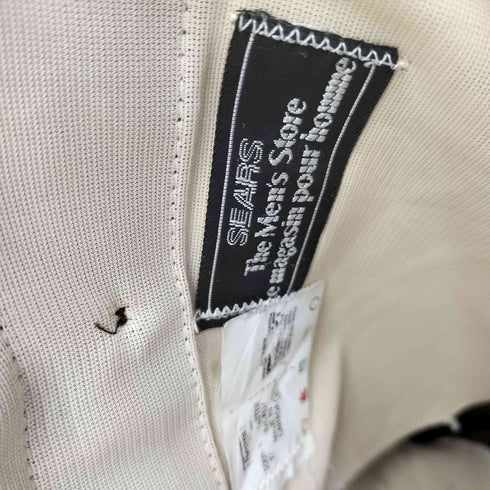 シアーズ Sears THE MENS STORE E MAGASINE POUR HOMME 80S 2タックポリスラックス メンズ