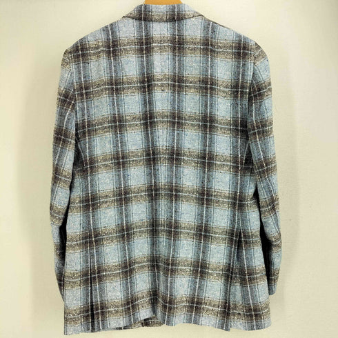 ミラショーン mila schon 24SS Ferla社 リネン混 サマーツイード ファンシーチェック 2B テーラードジャケット メンズ