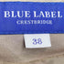 ブルーレーベルクレストブリッジ BLUE LABEL CRESTBRIDGE チェック切替 ウールスカート レディース 38
