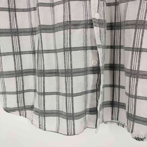 shah safari 90Sプリントネルチャックシャツ メンズ import:L