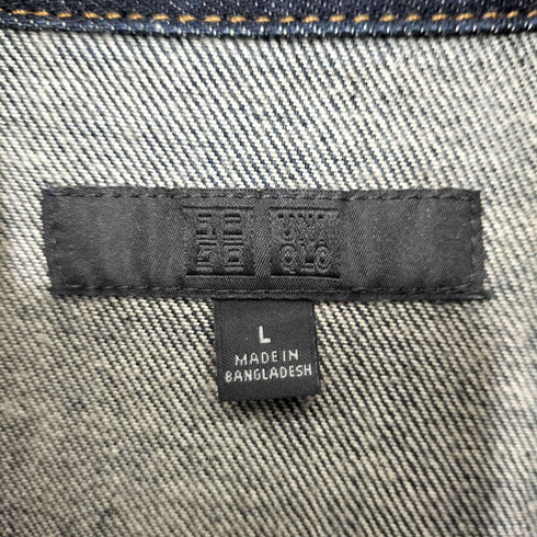 ユニクロ UNIQLO 2nd型 Gジャン デニムジャケット インディゴ メンズ JPN:L