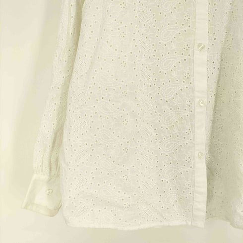 ジェイダ GYDA 22SS ペイズリー エンブロ イダリー シャツ レディース FREE