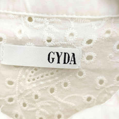 ジェイダ GYDA 22SS ペイズリー エンブロ イダリー シャツ レディース FREE