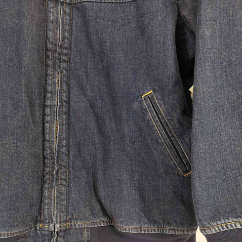 パパス papas 裏ボア Pパッチ デニムブルゾン メンズ JPN:L