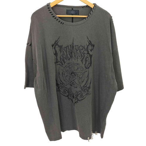 ililil つぎはぎはデザインです。 Tシャツ メンズ