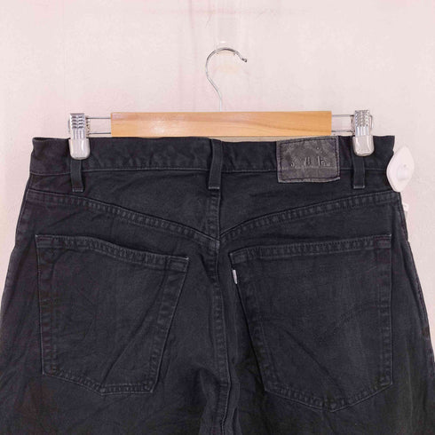 リーバイス Levis USA製 ボタン裏513刻印 BAGGY silverTab ブラックデニムパンツ メンズ 32inch