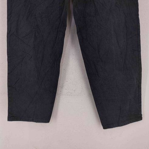 リーバイス Levis USA製 ボタン裏513刻印 BAGGY silverTab ブラックデニムパンツ メンズ 32inch