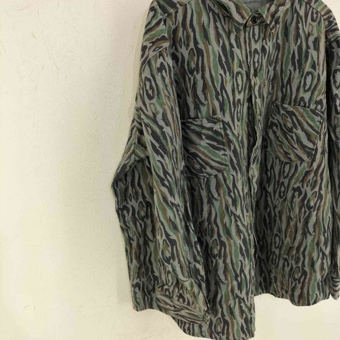 ウールリッチ WOOLRICH USA製 SHADOW BARK ウールネルシャツ メンズ XXXL