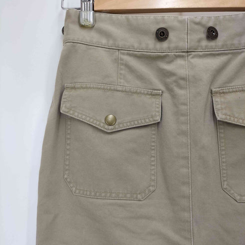 ラルフローレン RALPH LAUREN サスペンダーボタン バレルスカート レディース 7