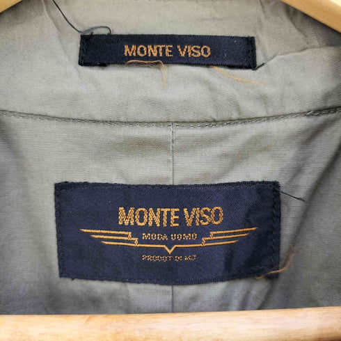 MONTE VISO ベルテッド トレンチコート メンズ