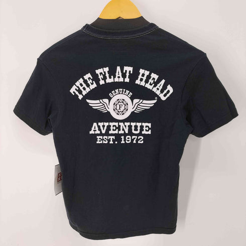 ザフラットヘッド the flat head 3本針の1本外し Tシャツ メンズ US:36