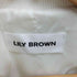 リリーブラウン Lily Brown カットジャガードブルゾン レディース ONE SIZE