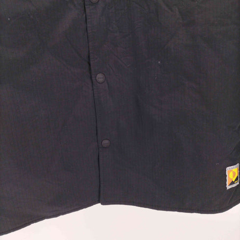 ザラ ZARA dnwr 中綿リップストップシャツジャケット メンズ import:M