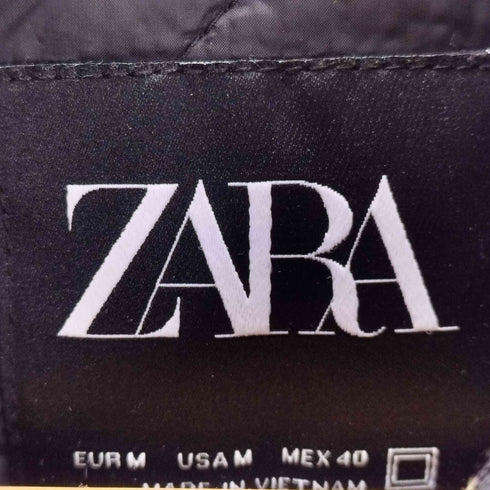 ザラ ZARA dnwr 中綿リップストップシャツジャケット メンズ import:M